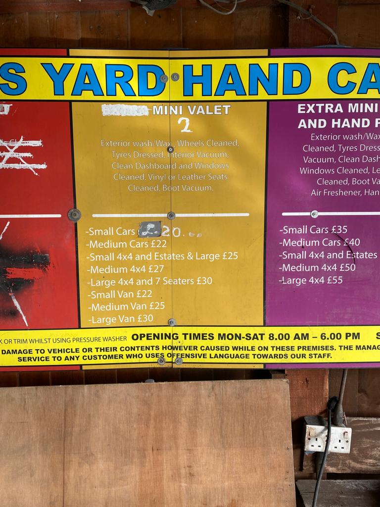 Gallery Binders Yard Car Wash